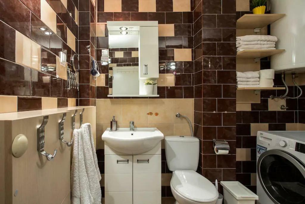 Belgrade Sky Apartment Bagian luar foto